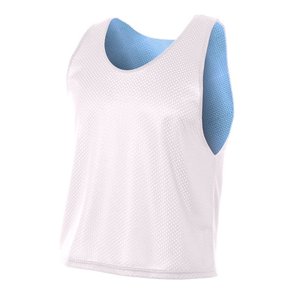 Chaleco Deportivo Lcrosse Naranja de Malla sin Mangas, Transpirable, Unisex para Adultos - Product Image 3