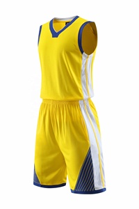 Ensemble de maillots de basket-ball professionnels personnalisés, séchage rapide, respirant, imprimé, technologie de sublimation, 100% polyester, personnalisé - Product Image 6