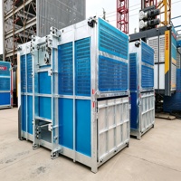 Monte-charge à crémaillère CE ISO SC200/200 pour la construction à vendre