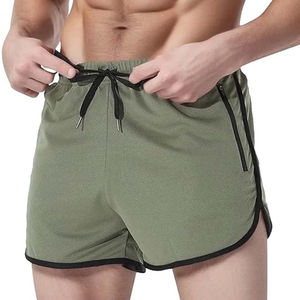 Shorts de bain pour hommes personnalisés à marque privée, extensibles, écologiques, coupe-vent, séchage rapide, respirants, taille mi-haute, pour la plage - Product Image 4