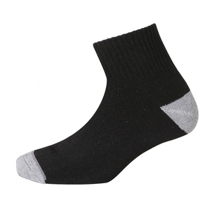 Calcetines de compresión ecológicos sin costuras de spandex/poliéster/algodón para correr, gimnasio y uso diario - Proveedor mayorista de calcetines - Product Image 2