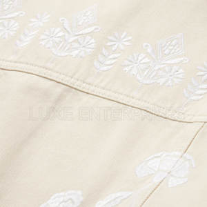 Vestes en jean pour hommes de qualité supérieure, 100% coton, fabriquées au Pakistan, avec logo sur le devant, design personnalisé, vente en gros - Product Image 5