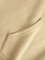 Sudadera con Capucha para Hombre, Personalizada con Logotipo, Fabricada por OEM, 380 GSM, 100% Algodón, Tejido Grueso de Felpa, Cierre de Cremallera, Corte Holgado, MOQ Bajo, Unisex