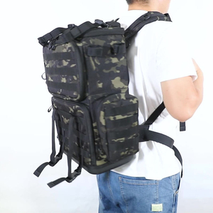 Erni Sports ES-MM-198 Multifunctional Multi-Purpose Waterproof <b>30L</b> Three-Layer Fishing Tackle Backpack Portable Fishing Rod - Product Image 3