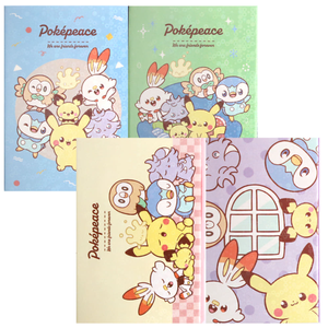 Pokemoned 6 Step <b>Sticky</b> <b>Notes</b> Set 12 PCS Memo Pad Cute Character Kawaii Kids Stationery School Supplies Pikachu Korean Wholesale - Product Image 1