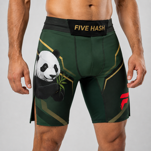 Shorts MMA durables avec coutures renforcées, design confortable et tissu de qualité supérieure pour les entraînements d'arts martiaux intenses - Product Image 4