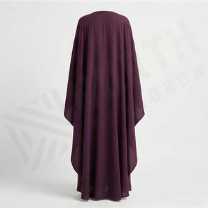 Robe longue islamique pour femmes, séchage rapide, respirante, en vente, services OEM, meilleur design, couleur personnalisée, vêtements modestes pour femmes - Product Image 2