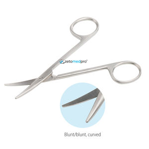 Tijeras para Retirar Suturas Spencer Rectas de 11 cm, Afiladas/Inocas, Hechas de Acero Inoxidable de Alta Calidad, Instrumento Quirúrgico - Product Image 3