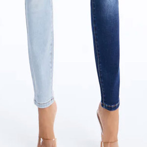 Denim Pencil Pants Women High Stretch <b>Elastic</b> Waist <b>Lace</b> up Jeans Slim Denims 2024 Streetwear Vintage Ankle Length Trousers - Product Image 5