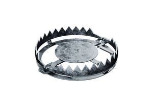 Trampa para animales de metal sólido diseñada para la captura humanitaria de animales en jardines, campos agrícolas y propiedades. - Product Image 4