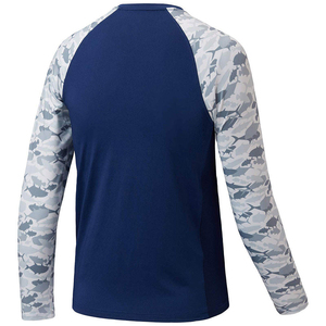 Camisetas de Pesca Personalizadas UPF50 de Secado Rápido, Resistentes al Viento, Elásticas en 4 Direcciones, al por Mayor, de Manga Larga, con Protección Solar y Absorción de Humedad - Product Image 2