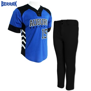 Uniforme de béisbol de diseño personalizado, uniforme juvenil con tu logotipo - Product Image 3