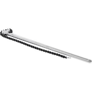Chiave a Catena in Acciaio al Carbonio Resistente da 24 Pollici, Capacità Diametro 6,7 Pollici, Set di Utensili Manuali con Cinghia a Catena - Product Image 3