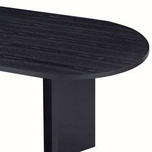 <b>Small</b> Space Wood Dining <b>Table</b> with Black Desk Top <b>for</b> <b>Kitchen</b> Use - Product Image 4