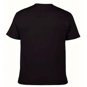 T-shirts pour hommes surdimensionnés en coton peigné de haute qualité, respirants, à séchage rapide, imprimés sur mesure par sérigraphie, Crew Fitness - Product Image 2
