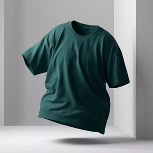 Venta al por mayor directa de fábrica, suministro OEM, camisetas casuales de punto 100% algodón para hombre, ecológicas, de secado rápido y transpirables. - Product Image 3