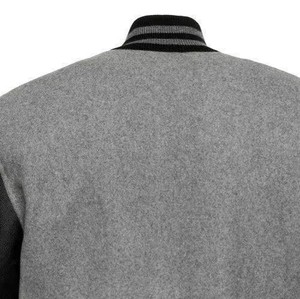 High Quality <b>Men</b> Varsity <b>Jacket</b> Custom College Letterman Baseball Coat Premium Wool <b>Leather</b> OEM ODM Sample Service - Product Image 6