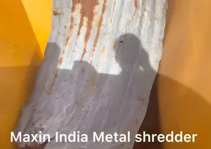 Déchiqueteuse industrielle de métaux à haute productivité, capacité de 5000 kg/h, déchiqueteuse de métaux à double arbre - Product Image 4