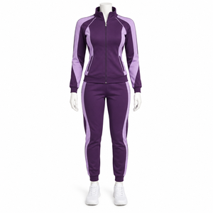 Embroidery Hot <b>Sale</b> Print Fit 2pcs Quick Dry Tracksuit Sets Hot Selling Women's Long Sleeve Fleece <b>Track</b> <b>Suit</b> Set Custom Logo - Product Image 3