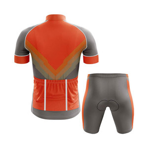 Traje de Ciclismo de Último Diseño, Jersey de Ciclismo Personalizado con Culotte con Tirantes para Hombre, Uniforme de Ciclismo - Product Image 2