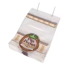 Bolsa de Plástico Transparente Personalizada de CPP/OPP con Fondo Plano para Pan Rebanado, Bolsa de Plástico LDPE para Hielo con Asa para Panadería - Product Image 2