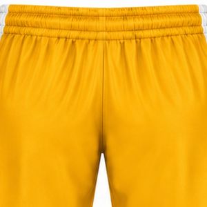 Shorts de hockey sur glace sublimés jaunes pour hommes, en polyester rayé, légers, pour uniforme d'équipe et vêtements de compétition - Product Image 6
