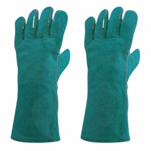 Gants de sécurité en cuir de vachette de qualité supérieure, résistants aux flammes, pour la construction industrielle et le barbecue, excellente protection des mains - Product Image 3