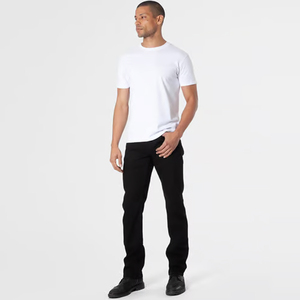 Jean en denim déchiré pour homme, coupe slim, décontracté, bleu, style streetwear, vêtements en coton, fournisseur - Product Image 3