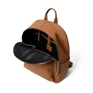 Top Quality Genuine Leather Mini <b>Backpack</b> <b>Women</b> <b>Small</b> Cowhide Travel Other <b>Backpacks</b> Custom Lady Daypack Bag OEM LSBP-0035 - Product Image 5