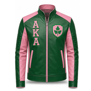 Chaqueta de Cuero Genuino Resistente Inspirada en el Estilo Griego Alpha para Hombre, Chaqueta de Cuero de Primera Calidad con Diseño Clásico - Product Image 5