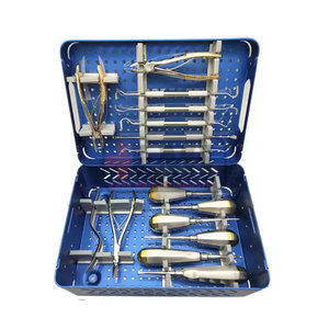 Ensembles d'instruments dentaires en acier inoxydable de qualité supérieure, poignées ergonomiques manuelles, outils chirurgicaux réutilisables, haute qualité pour l'examen - Product Image 5