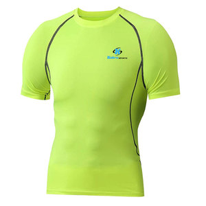 Body Building Spandex / Polyester Made <b>Men</b> <b>Compression</b> <b>Shirts</b> For Gym Fitness Wear 2026 New Design <b>Compression</b> <b>Shirts</b> For <b>Men</b> - Product Image 1
