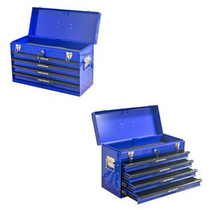 Cassetta Portautensili Portatile in Acciaio da 20 Pollici con Chiusura a Lucchetto, Organizer in Metallo Verniciato a Polvere con Cassetti per Organizzazione Utensili - Product Image 3