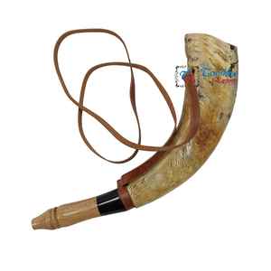 Sifflet en corne de buffle artisanal moderne, sonorité puissante, cadeau d'affaires de haute qualité, Tanishka Exports Viking - Product Image 3