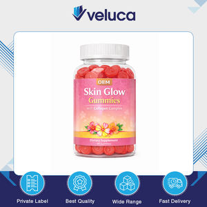 Meilleures ventes : Compléments de beauté et de santé pour la peau, anti-rides, éclat cutané, complexe de collagène en bonbons gélifiés rouges, 60 unités - Product Image 3