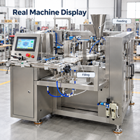 Machine d'emballage automatique de sachets stand-up avec système de remplissage précis pour poudres et granulés