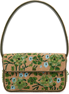 Sac à bandoulière artisanal en perles, motif étoile décoratif, sac de soirée de luxe pour femme, sac à bandoulière pour mariage et fête - Product Image 6