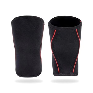 Genouillère élastique en néoprène Geo Brother Co pour la musculation - Protection professionnelle antidérapante, compression épaisse, unisexe adulte - Product Image 5