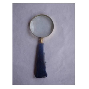 Hot Selling Magnifying Glass Bone Curve Handle Design <b>Magnifier</b> Ideal for Reading Inspecting Jewelry Stamps or Decoration - Product Image 1
