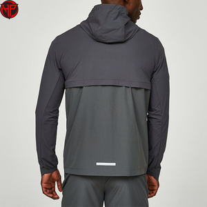 Chaqueta Impermeable para Hombre, Chaqueta de Ciclismo, Chaqueta de Invierno, Cortavientos con Capucha, Impermeable con Capucha - Product Image 2