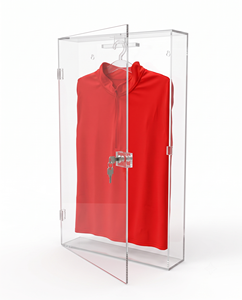 Vitrina Acrílica con Cerradura para Camisetas, Caja de Exhibición Segura para Conservar y Exhibir Camisetas Deportivas, Exhibición Duradera - Product Image 2