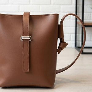 Leather Solid Color Tote <b>Handbag</b> <b>Women</b> Zipper Closure Portable Custom Two Straps Shoulder Bag <b>Backpack</b> Elegant Fashion Purse - Product Image 2
