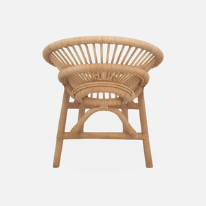Chaise d'enfant en rotin faite à la main, écologique, chaise d'appoint en rotin pour chambre à coucher, prix de gros, faible MOQ, en provenance du Vietnam - Product Image 3