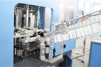 Machine de soufflage automatique de bouteilles PET/PP NAVAN à 4 cavités, PLC Mitsubishi, cylindre rotatif, moulage par étirage-soufflage automatique, 200 ml-2 L, 2