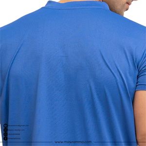 เสื้อยืดสั่งทำโลโก้ขายส่ง บริการ OEM คุณภาพสูง ผ้าฝ้าย 100% เสื้อยืดติดกระดุมด้านหน้า สำหรับทุกเพศ - Product Image 6