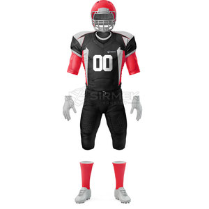 Uniforme de Fútbol Americano Resistente y Elegante para Equipos Juveniles y Adultos con Número y Nombre Personalizados - Product Image 1