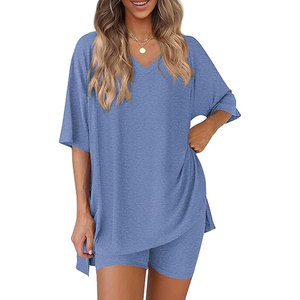 Trendy 2026 <b>Women</b> Summer <b>Shorts</b> Set Fashion <b>Short</b> <b>Suit</b> With Relaxed Fit Top Matching <b>Shorts</b> And Modern Seasonal Style - Product Image 1
