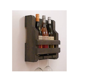 ที่วางขวดไวน์ไม้แบบมินิมอล ของตกแต่งบ้าน ที่วางไวน์ไม้ ราคาดีที่สุด - Product Image 3
