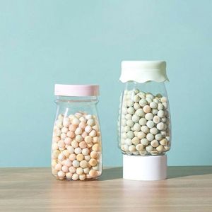 Pavico Candy <b>Jar</b> Tapered PET Custom Capacity Clear Plastic Food Storage <b>Jar</b> Plastic Screw Cap for Kids Snacks Vietnam Factory - Product Image 5
