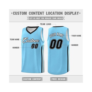 Camiseta de baloncesto de peso ligero de calidad superior Impresión de logotipo personalizado de secado rápido Tallas grandes Precio al por mayor Hecho en Pakistán - Product Image 2